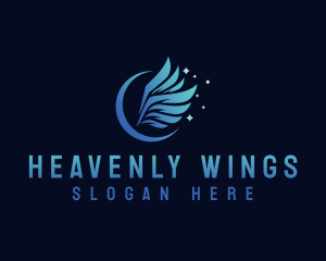 Holy Wings Heaven logo design