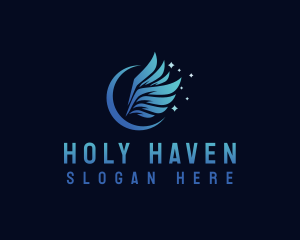 Holy Wings Heaven logo design