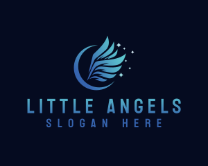 Holy Wings Heaven logo design