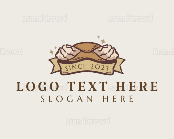 Cannoli Pastry Dessert Logo