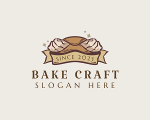 Italian Cannoli Pastry Dessert logo design