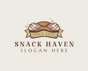 Italian Cannoli Pastry Dessert logo design