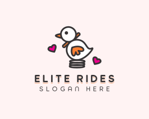  Duck Kiddie Ride logo design