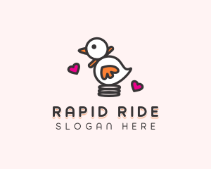  Duck Kiddie Ride logo design