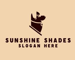 Sunglasses - Sunglasses Gangster Dog logo design
