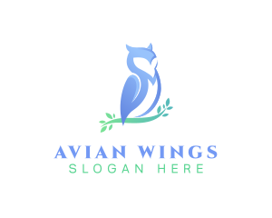 Avian - Avian Owl Bird logo design