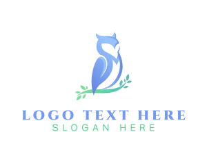 Avian Owl Bird  Logo