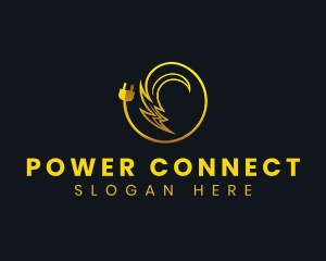 Plug - Electric Power Plug logo design