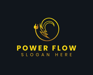 Electric Power Plug logo design