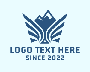 Outdoors - Outdoor Mountain Wings logo design