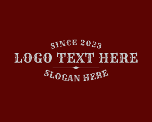 Stylist - Western Rodeo Company logo design