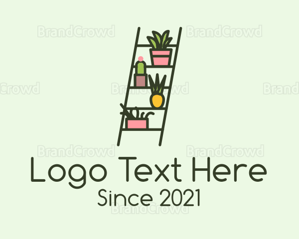 Plant Ladder Garden Logo