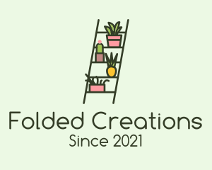 Plant Ladder Garden logo design