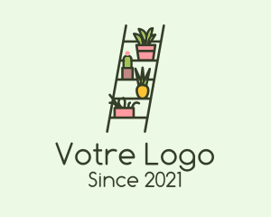 Garden - Plant Ladder Garden logo design