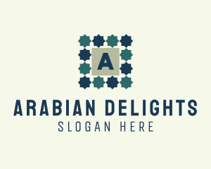 Arabian Islamic Star Motif  logo design