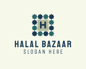 Arabian Islamic Star Motif  logo design