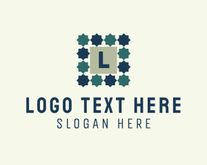 Lettermark - Arabian Islamic Star Motif logo design