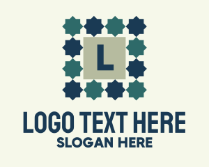 Moroccan - Modern Islamic Motif Letter logo design