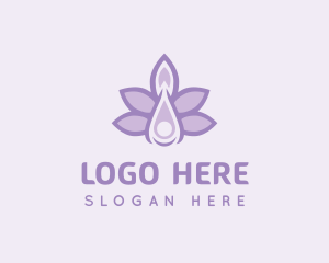 Essence - Lavender Oil Liquid logo design