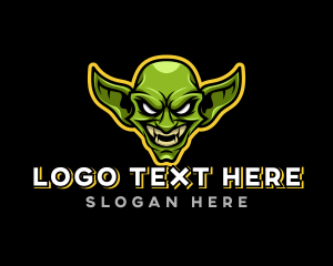 Monster - Goblin Orc Gaming logo design