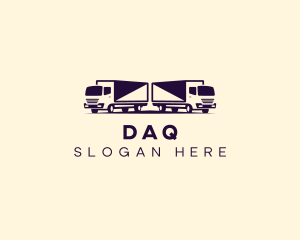 Truck Freight Vehicle Logo