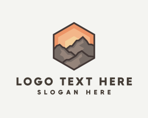 Outdoors - Nature Rocky Mountain logo design