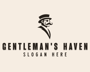 Fashion Tailoring Gentleman logo design