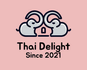 Thailand - Elephant Heart Home logo design