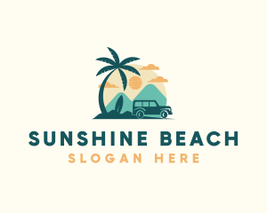 Summer - Summer Sunset Resort logo design