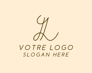 Letter L - Fashion Style Boutique logo design
