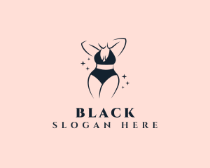 Erotic - Bikini Lingerie Woman logo design
