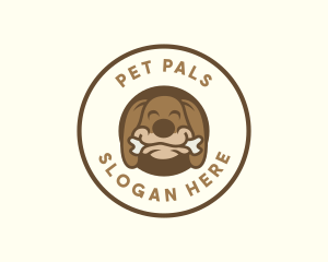 Happy Pet Dog logo design