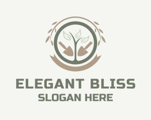 Home Cleaning - Landscape Seedling Gardening logo design