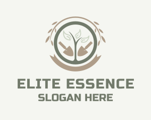 Cleaning Equipment - Landscape Seedling Gardening logo design