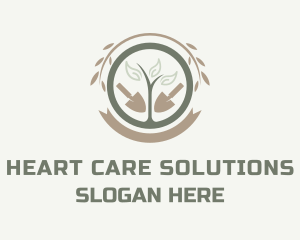 Landscape Seedling Gardening  logo design