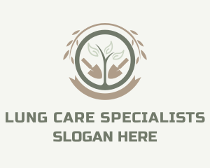 Landscape Seedling Gardening  logo design