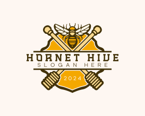 Bee Honey Farm  logo design