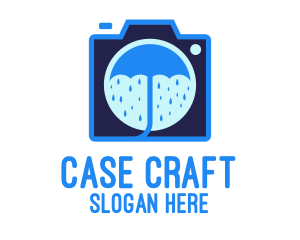Case - Waterproof Camera Outline logo design