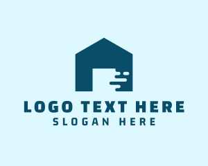 Storehouse - Warehouse Cargo Express logo design