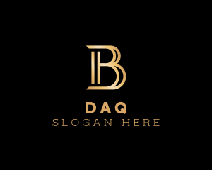 Branding - Elegant Pillar Letter B logo design