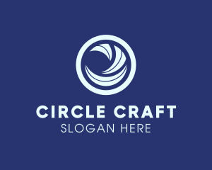 Tech Circle Lens logo design