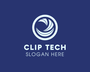 Tech Circle Lens logo design