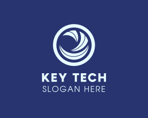 Tech Circle Lens logo design