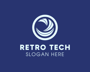 Tech Circle Lens logo design