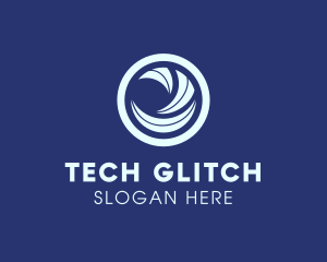 Tech Circle Lens logo design