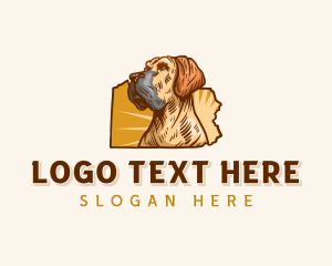 Pennsylvania Dog Veterinary logo design