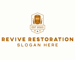 Restoration - Welding Restoration Welder logo design