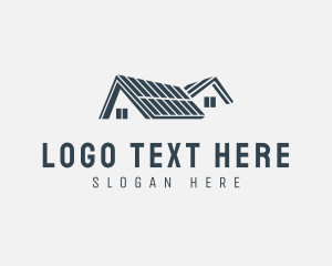 Residential House Roofing Logo