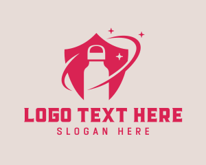 Container - Tumbler Container Shield logo design