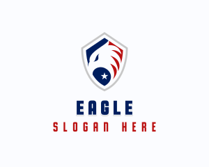 American Bald Eagle logo design
